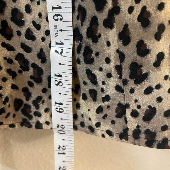 Vintage Casual Corner Silk Leop Jacket - Picture 5 of 6